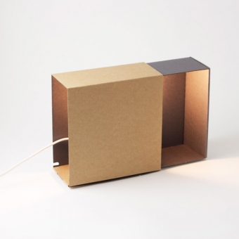 Lampe Boîte à Lumière - Gris